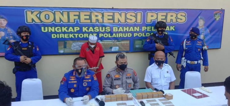 1.200 Bahan Peledak Diamankan Ditpolair Baharkam Polri Dan Polda NTB