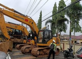 11 Pekerja PETI di Merangin Serta Dua Alat Berat Diamankan