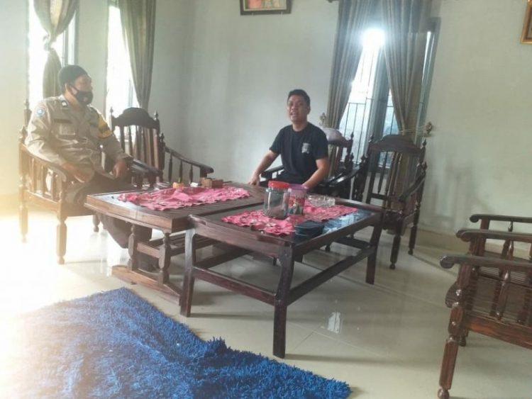 Aiptu Syahiruddin Ajak Warga Malatunrung Kompak Jaga Kamtibmas dan Prokes