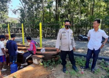 Aktif Jaga Silaturahmi, Bhabinkamtibmas Sambangi Warga Binaan