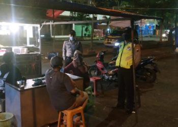 Antisipasi Adanya  Aksi Premanisme Dan  Balap Liar Anggota Patroli Polsek Tingkir Pantau Sekitar Exit Tol  Salatiga