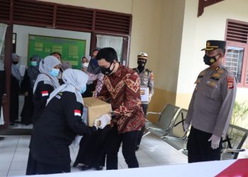 Baksos HUT ke 75 Bhayangkara, Polda Aceh Sambangi Panti Jompo