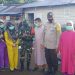 Bhabinkamtibmas Dampingi Tim Nakes Berikan Edukasi Pencegahan Covid-19