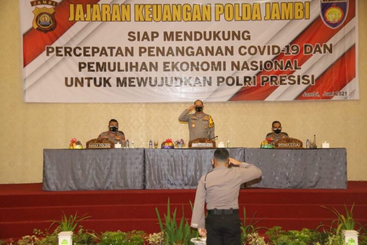 Buka Rakernis Keuangan, Kapolda Jambi Minta Jajarannya Pertahankan Predikat WTP