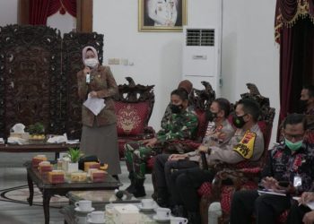 Gelar Rakor Lintas Sektoral Penanganan Covid-19, Ini Yang disampaikan Kapolres Brebes