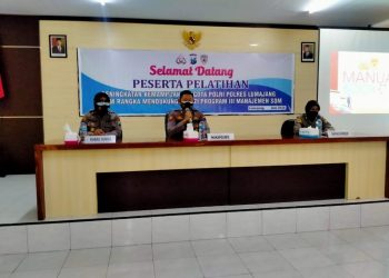 Hindari Kesalahan Administrasi, Polres Lumajang Berikan Pelatihan Kepada Personel Urmintu Dan Sium Jajaran