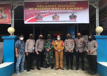 Jelang HUT Bhayangkara ke 75,Kabag Ren Polres Maros Pimpin Penilaian Lomba Balla Ewako