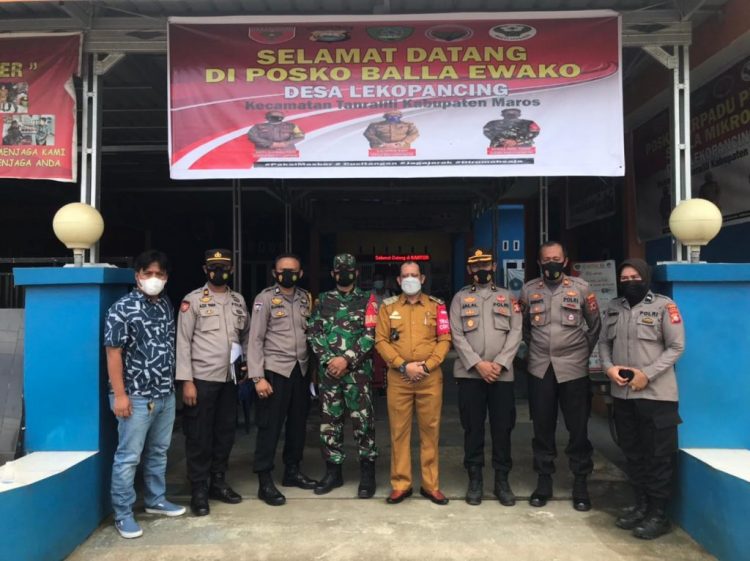 Jelang HUT Bhayangkara ke 75,Kabag Ren Polres Maros Pimpin Penilaian Lomba Balla Ewako