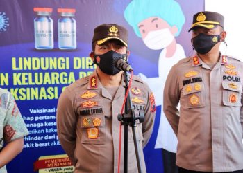 Kapolda Jateng : 610 Vaksinator Kita Siapkan Dan Siap Digunakan Sewaktu-waktu