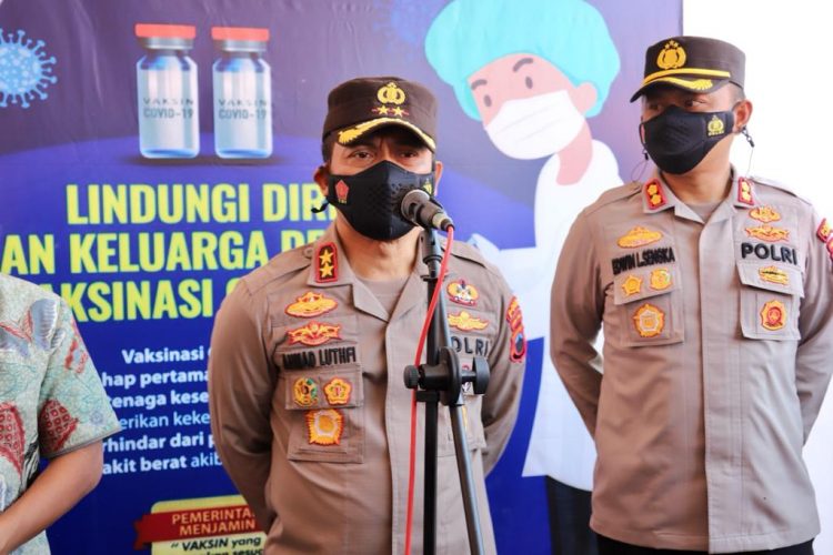 Kapolda Jateng : 610 Vaksinator Kita Siapkan Dan Siap Digunakan Sewaktu-waktu