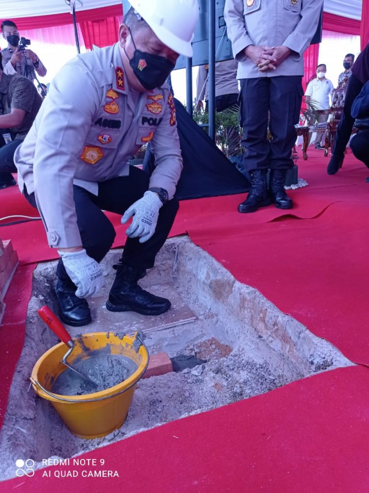 Kapolri Launching Pembangunan 100.000 Rumah, 3000 Unit Di Polda Riau