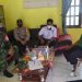 Koordinasi Tiga Pilar Polsek Sungai Loban Polres TAnah Bumbu Desa Sumber Makmur Pererat Tali Silaturahmi