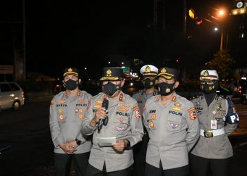 Korlantas Polri Lakukan Pengetatan Kendaraan Pengendalian Covid-19