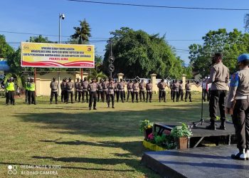 Lima Jabatan Di Lingkup Polres Bima Diserahterimakan