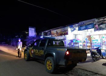 Minimalisir Kejahatan Dan Kriminalitas Banit Sabhara Polsek Curio Tingkatkan Patroli Malam