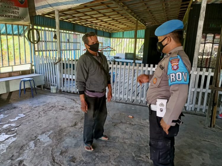 Patroli Dialogis, Polsek Basarang Sampaikan Pesan Kamtibmas