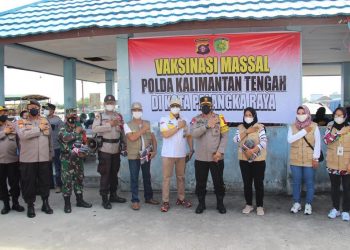 Percepat Program Vaksinasi, Kapolda Kalteng Targetkan 770 Vaksin Dan Ikut Sertakan Tenaga Medis