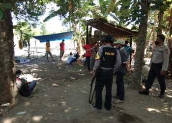 Polisi Bubarkan Judi Sabung Ayam, Para Pelaku Mengambil Langkah Seribu