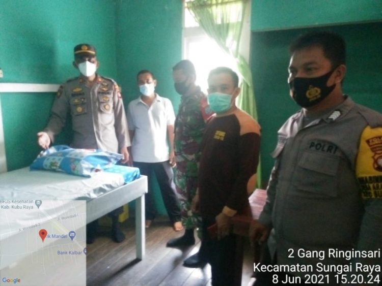 Polres Kubu Raya Telah Membentuk 12 PPKM Mikro Ditingkat Desa Di Tujuh Kecamatan Kubu Raya