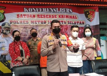 Polres Metro Jaksel Tangkap Pelaku Pencabulan Terhadap Anak Kandung