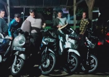 Polsek Manggelewa Berhasil Amankan 7 Motor Ileggal