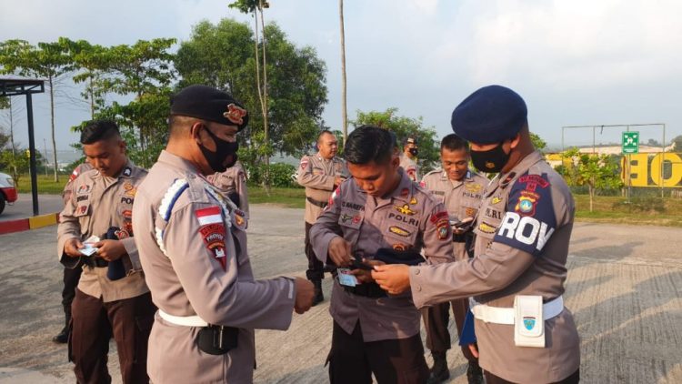 Provos Satbrimob Polda Kepri Gelar Operasi Penegakan Ketertiban dan Disiplin