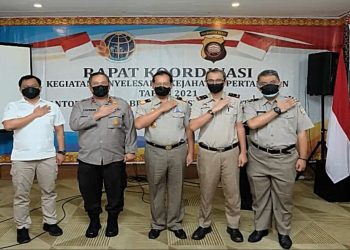 Rakor Penyelesaian Kejahatan Pertanahan Tahun 2021, Ini Pengungkapan Kasus Pertanahan Tercepat Di Indonesia