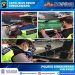 SATLANTAS POLRES SINGKAWANG PASANG STIKER IMBAUAN “AYO PAKAI MASKER