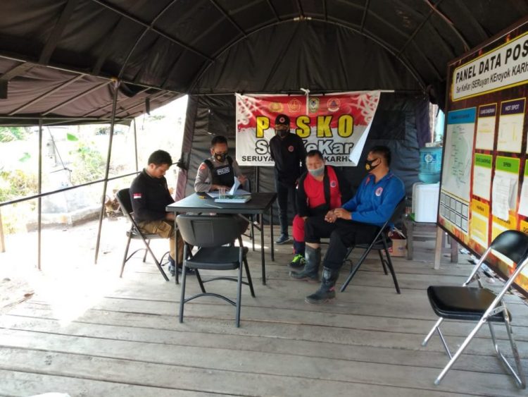 Selalu Siap Siaga Karhutla, Polres Seruyan melaksanakan Siaga bersama Instansi terkait