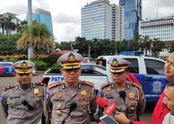 Tahan Laju Penularan Covid-19, Polda Metro Jaya Bersama Pemprov DKI Laksanakan Pembatasan Mobilitas di 10 Titik Penyekatan