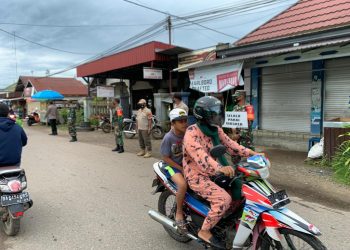 Tak Henti henti nya Polsek Binuang Tegur Warga yang tidak Taat Prokes dalam Ops Yustisi