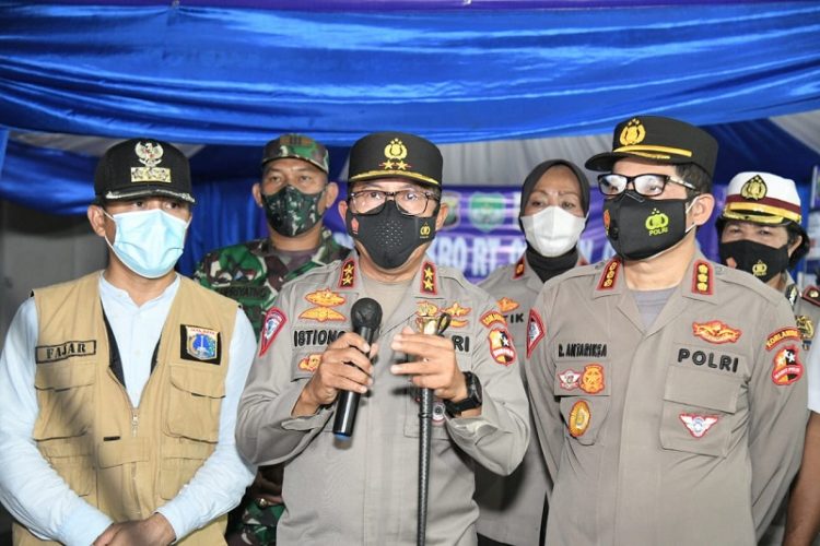 Tekan Covid-19, Kakorlantas Minta Check Point di Zona Merah Dimaksimalkan