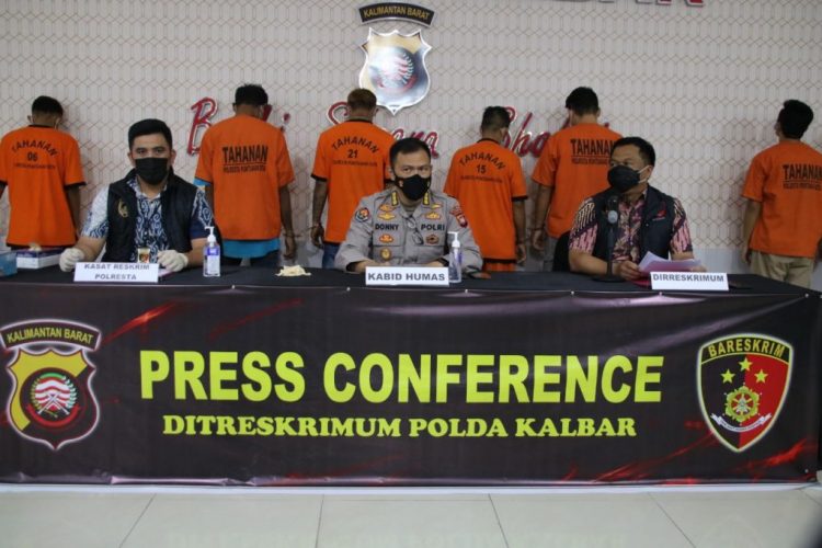 Tindaklanjuti Arahan Kapolri, Polda Kalbar Buru Aksi Premanisme Yang Meresahkan Warga