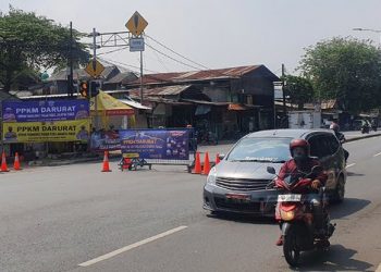 Hari ke-4 PPKM Darurat, Kemacetan di Pos Penyekatan Kalimalang Diklaim Turun 85%
