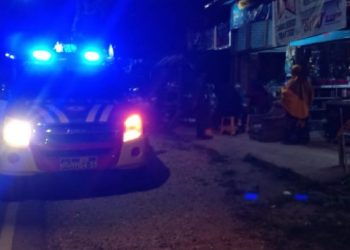 Antisipasi Tindak criminal, Polsek Alla Rutin Laksanakan Patroli Malam