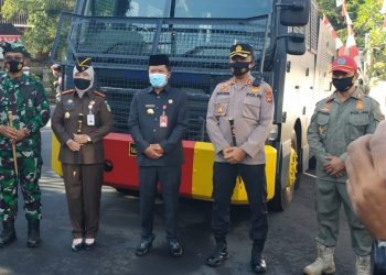 Apel Gelar Pasukan Ops Aman Nusa Agung II Polres Bangli