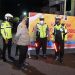Hari Pertama Penerapan PPKM Darurat, Kapolres Kediri Kota Tinjau Penutupan Tiga  Ruas Jalan Utama