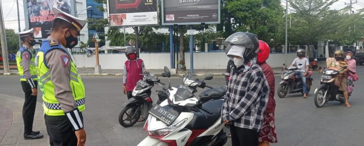 Hening Cipta 60 Detik, Begini Pesan Kasat Lantas Polres Blora