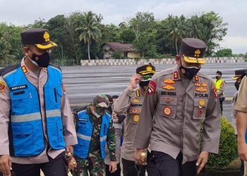 Pastikan Kesiapan PPKM di Kota Lubuk Linggau , Kapolda Turun Langsung