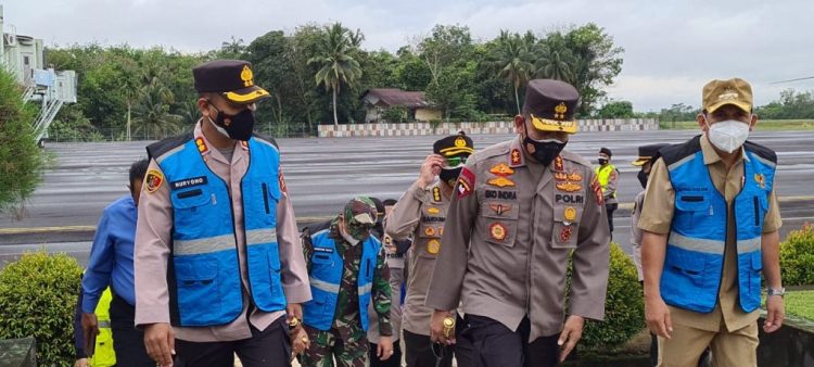 Pastikan Kesiapan PPKM di Kota Lubuk Linggau , Kapolda Turun Langsung