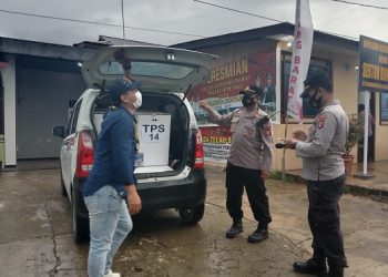 Pelayanan Masyarakat, Polisi Kawal Logistik Pemilihan Ketua IKAT Kota Bontang