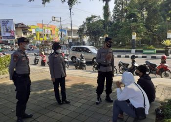 Polres Wonosobo Ajak Masyarakat Untuk Selalu Disiplin Menggunakan Masker