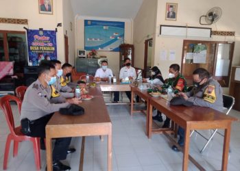 Polsek Brangsong Polres Kendal Laksanakan Himbauan PPKM Darurat