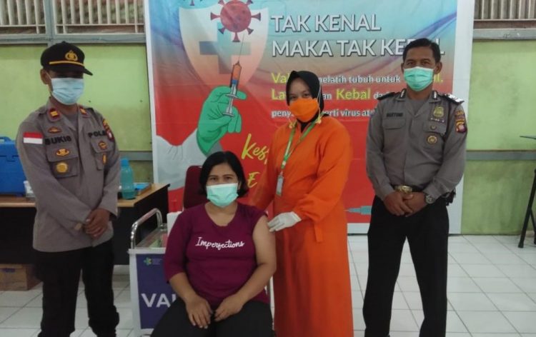 Polsek Kapuas Buka Gerai Vaksin Presisi
