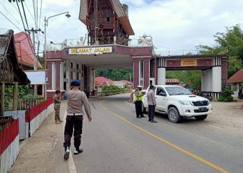 PPKM Darurat, Polres Tana Toraja Pelaksanaan Operasi Kepolisian di Perbatasan