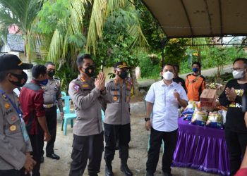 Tekan Penyebaran Covid-19, Tim Supervisi Polda Kaltim Cek PPKM Mikro di Paser