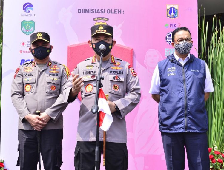 POLRI Sedang Menyiapkan Strategi Untuk Mencapai 70% Vaksinasi
