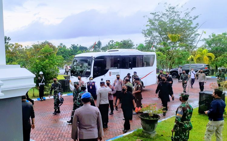 Kunjungan Kerja ke Kalsel, Kapolri Berikan Pengarahan Tangani Covid-19