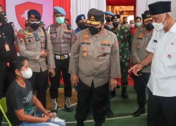 Wakapolri Katakan Penanganan Covid di Sumbar Lancar, Gubernur Target 4,5 Juta Warga Divaksin