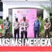 KAPOLRI Meluncurkan Gerakan Vaksinasi Gratis Untuk Mencapai Target Pada Hari Kemerdekaan